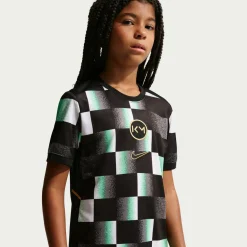 Nike Kylian Mbappé Academy 25 Trainingsset Kids Zwart Grijs Mintgroen Goud