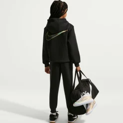 Nike Kylian Mbappé Club Fleece Trainingspak Hooded Kids Zwart Goud