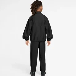 Nike Kylian Mbappé Woven Trainingspak Kids Zwart Mintgroen Goud