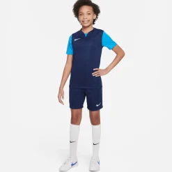 Nike League III Voetbalbroekje Kids Donkerblauw Wit