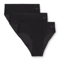 Nike Leak Protection Sport Ondergoed 3-Pack Meisjes Zwart Grijs