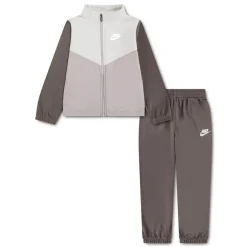 Nike Lifestyle Essentials Trainingspak Peuters/Kleuters Lichtgrijs Donkergrijs Bruingrijs