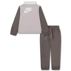 Nike Lifestyle Essentials Trainingspak Peuters/Kleuters Lichtgrijs Donkergrijs Bruingrijs