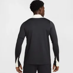 Nike Liverpool Strike Trainingspak 1/4-Zip 2024-2025 Zwart Rood Gebroken Wit