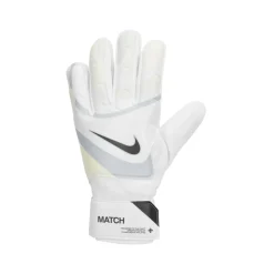 Nike Match Keepershandschoenen Wit Grijs Zwart