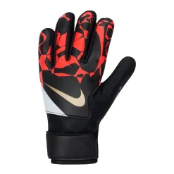 Nike Match Keepershandschoenen Kids Zwart Felrood Goud