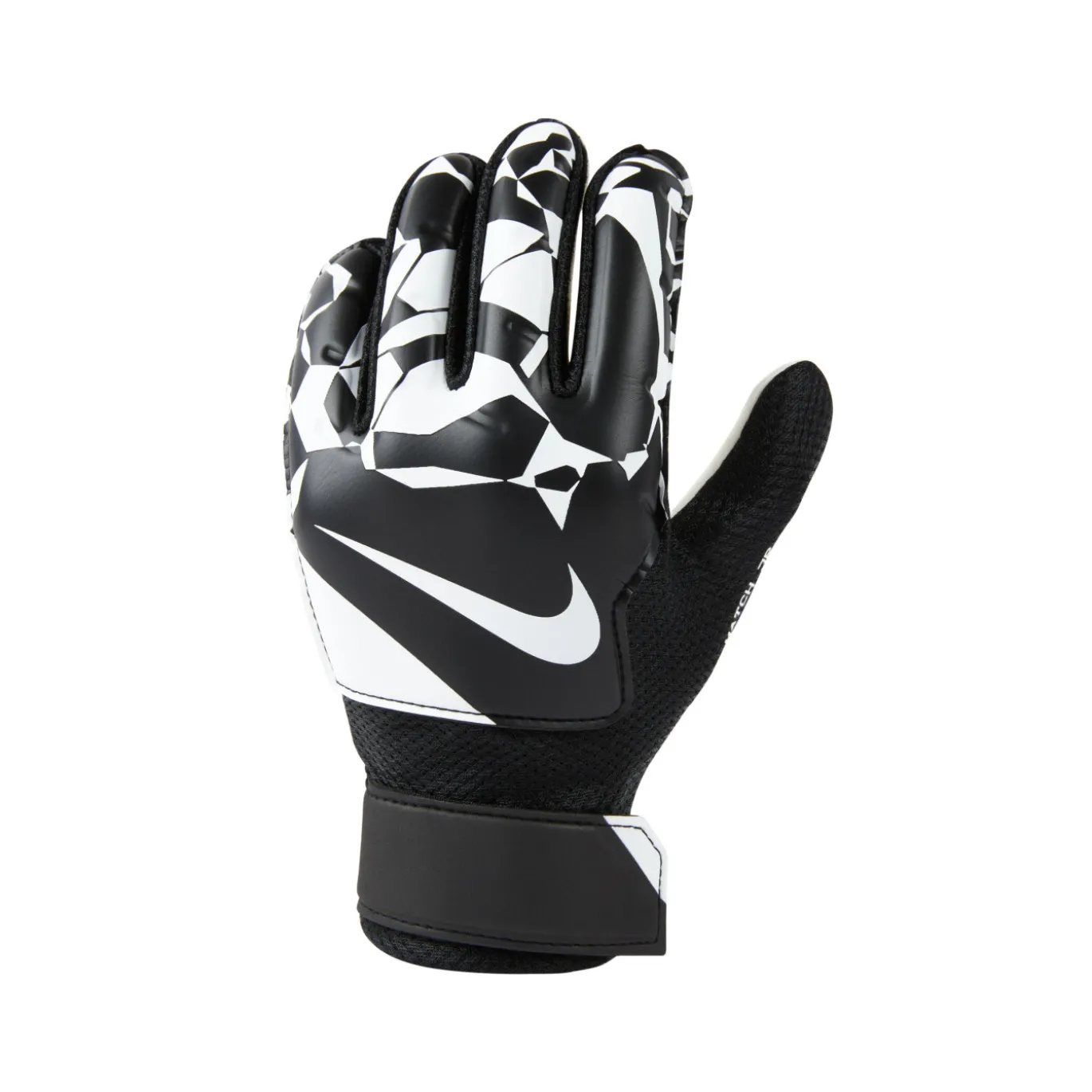 Nike Match Keepershandschoenen Kids Zwart Antraciet Wit