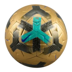 Nike Mbappé Academy Voetbal Maat 5 Metallic Goud Groen Blauw Zwart
