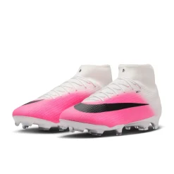 Nike Mercurial Superfly 11 Academy Gras / Kunstgras Voetbalschoenen (MG) Felroze Wit Zwart