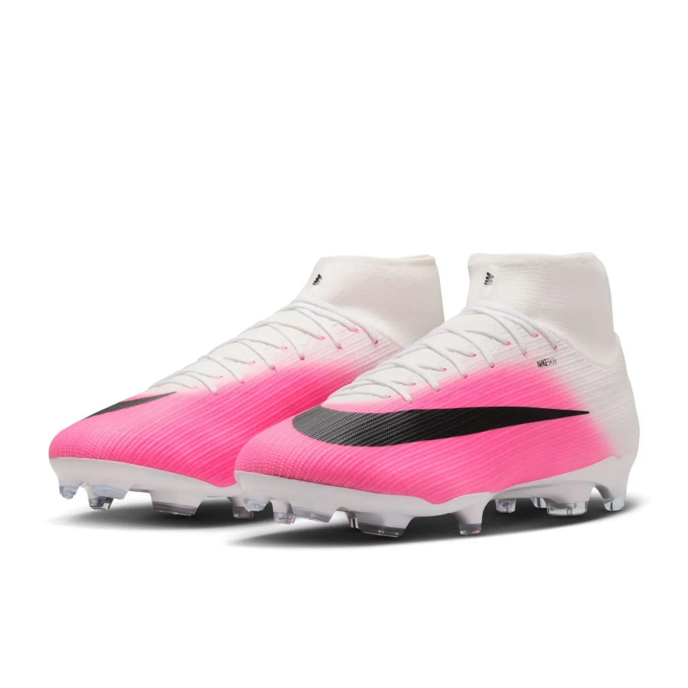 Nike Mercurial Superfly 11 Academy Gras / Kunstgras Voetbalschoenen (MG) Felroze Wit Zwart