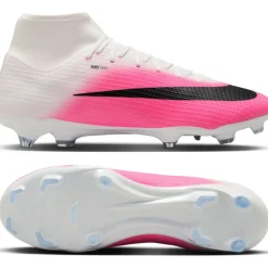 Nike Mercurial Superfly 11 Academy Gras / Kunstgras Voetbalschoenen (MG) Felroze Wit Zwart