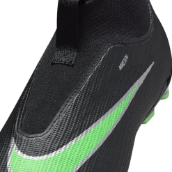 Nike Mercurial Superfly 11 Academy Gras / Kunstgras Voetbalschoenen (MG) Kids Zwart Felgroen Zilvergrijs