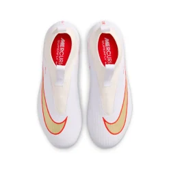 Nike Mercurial Superfly 11 Academy Gras / Kunstgras Voetbalschoenen (MG) Kids Wit Felrood Goud