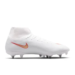 Nike Mercurial Superfly 11 Academy IJzeren-Nop Voetbalschoenen (SG) Anti-Clog Wit Felrood Goud