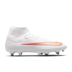 Nike Mercurial Superfly 11 Academy IJzeren-Nop Voetbalschoenen (SG) Anti-Clog Wit Felrood Goud