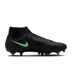 Nike Mercurial Superfly 11 Academy IJzeren-Nop Voetbalschoenen (SG) Anti-Clog Zwart Felgroen Zilvergrijs