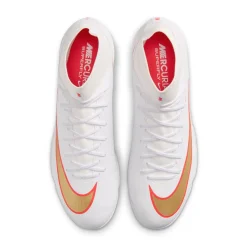 Nike Mercurial Superfly 11 Academy Turf Voetbalschoenen (TF) Wit Felrood Goud