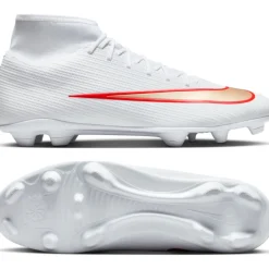 Nike Mercurial Superfly 11 Club Gras / Kunstgras Voetbalschoenen (MG) Wit Felrood Goud