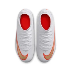 Nike Mercurial Superfly 11 Club Gras / Kunstgras Voetbalschoenen (MG) Kids Wit Felrood Goud