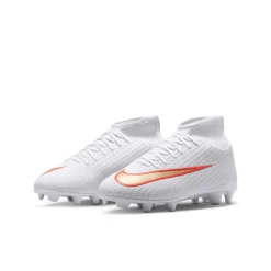 Nike Mercurial Superfly 11 Club Gras / Kunstgras Voetbalschoenen (MG) Kids Wit Felrood Goud