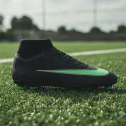 Nike Mercurial Superfly 11 Club Gras / Kunstgras Voetbalschoenen (MG) Zwart Felgroen Zilvergrijs