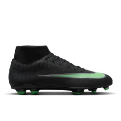Nike Mercurial Superfly 11 Club Gras / Kunstgras Voetbalschoenen (MG) Zwart Felgroen Zilvergrijs