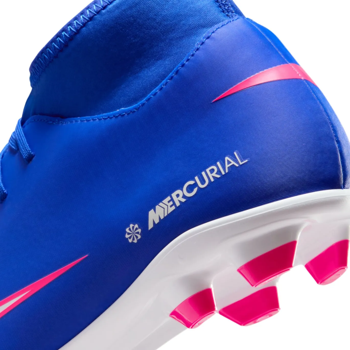Nike Mercurial Superfly 10 Club Gras / Kunstgras Voetbalschoenen (MG) Blauw Wit Felroze