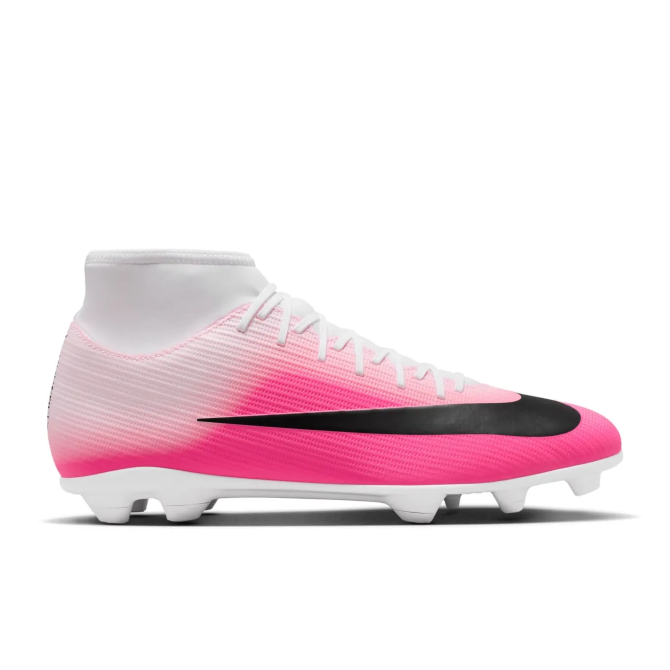 Nike Mercurial Superfly 11 Club Gras / Kunstgras Voetbalschoenen (MG) Felroze Wit Zwart