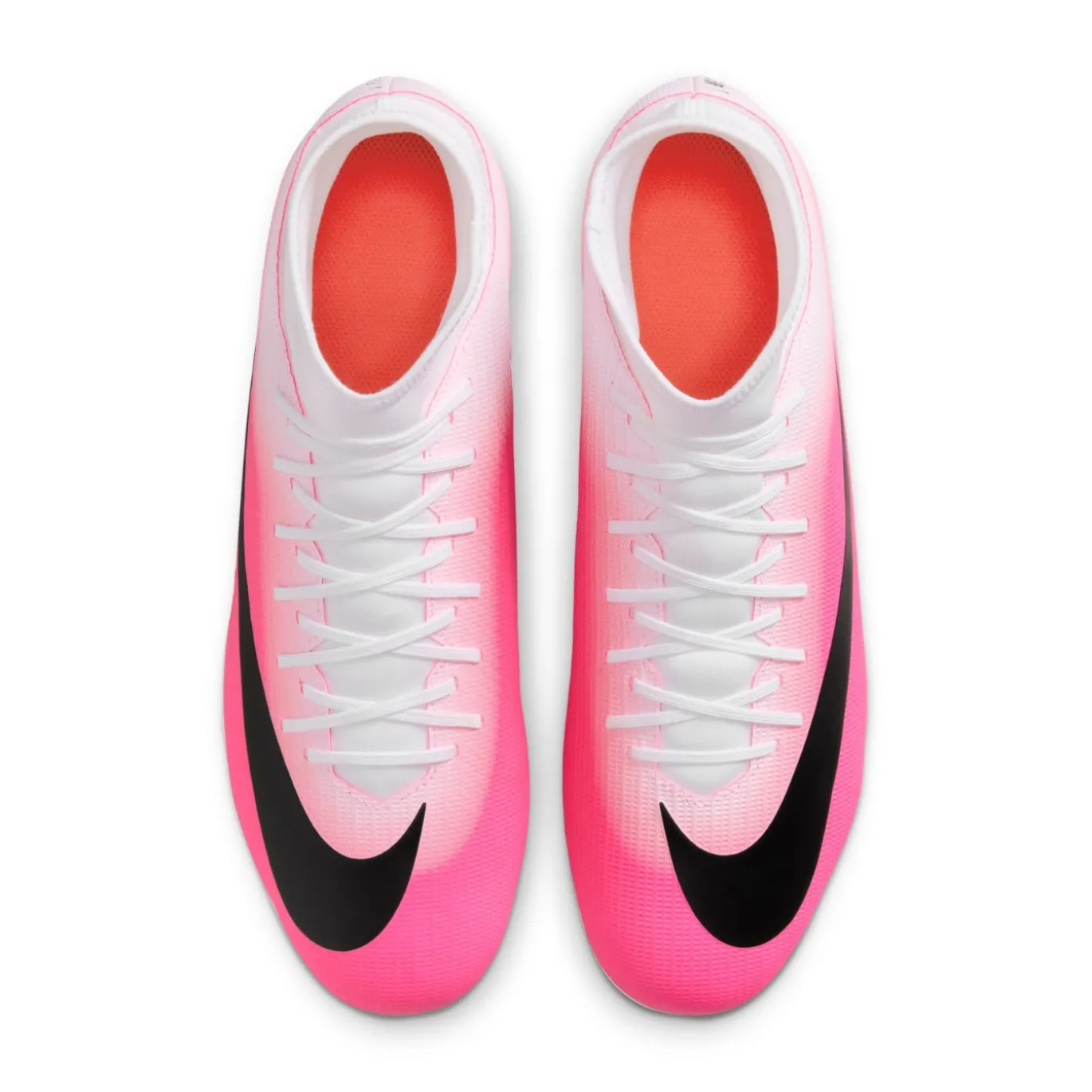 Nike Mercurial Superfly 11 Club Gras / Kunstgras Voetbalschoenen (MG) Felroze Wit Zwart