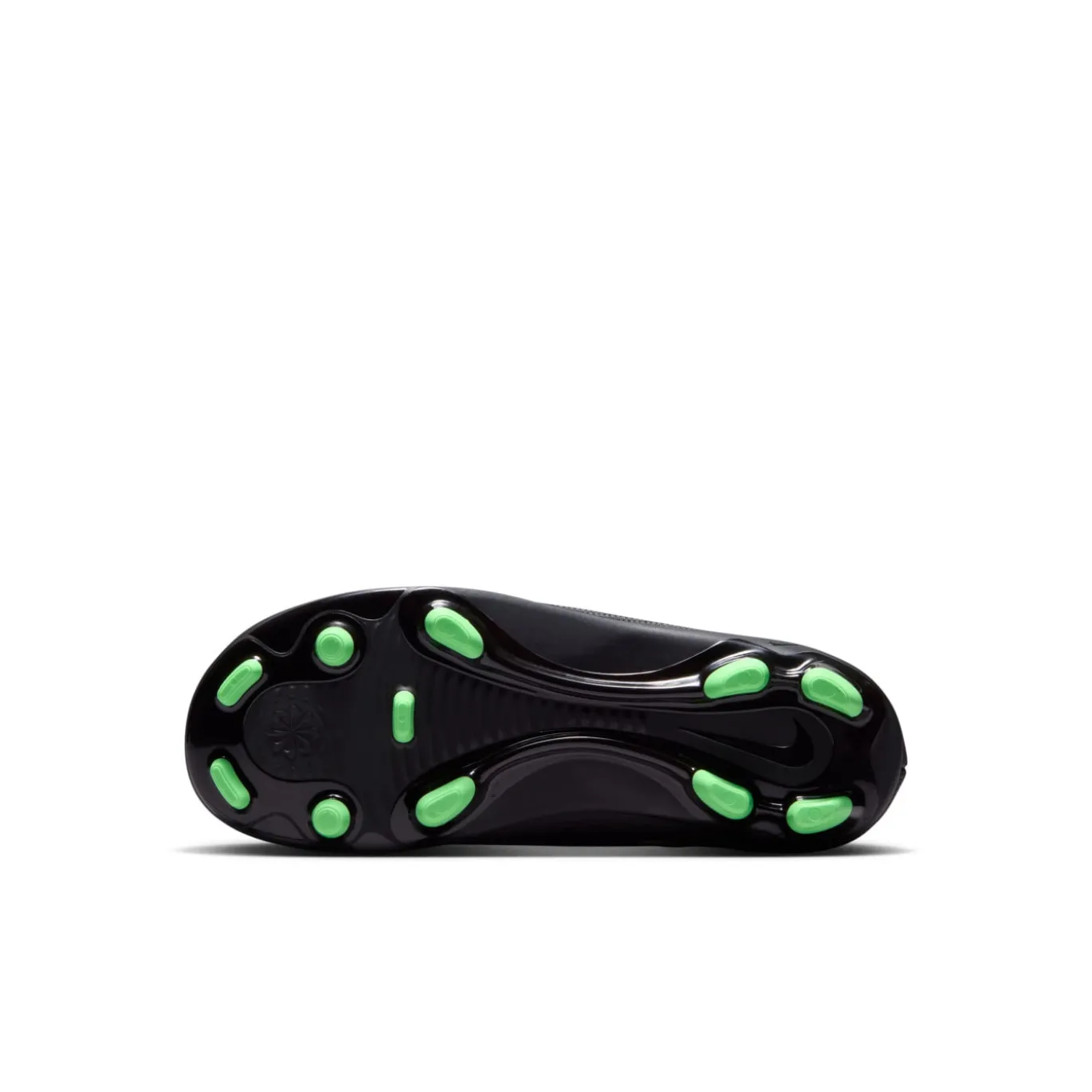 Nike Mercurial Superfly 11 Club Gras / Kunstgras Voetbalschoenen (MG) Peuters/Kleuters Zwart Felgroen Zilvergrijs