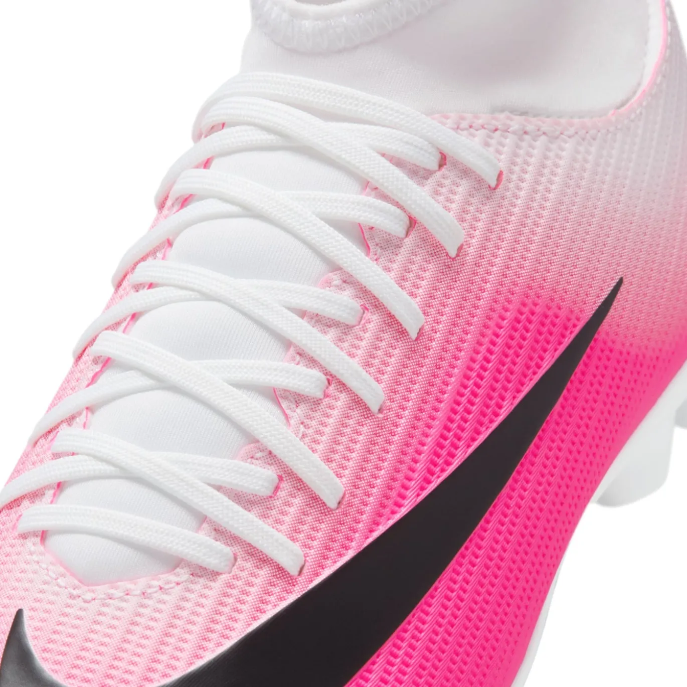 Nike Mercurial Superfly 11 Club Gras / Kunstgras Voetbalschoenen (MG) Kids Felroze Wit Zwart