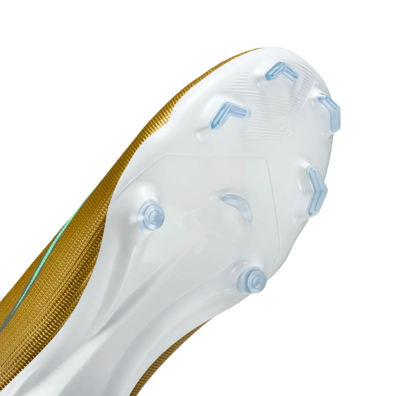 Nike Mercurial Superfly 11 Mbappé Academy Gras / Kunstgras Voetbalschoenen (MG) Goud Groen Wit