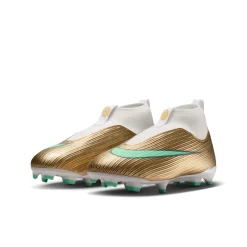 Nike Mercurial Superfly 11 MbappƩ Academy Gras / Kunstgras Voetbalschoenen (MG) Kids Goud Groen Wit