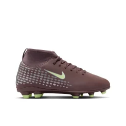 Nike Mercurial Superfly 10 Mbappé Club Gras / Kunstgras Voetbalschoenen (MG) Kids Bruin Neongeel Zilver