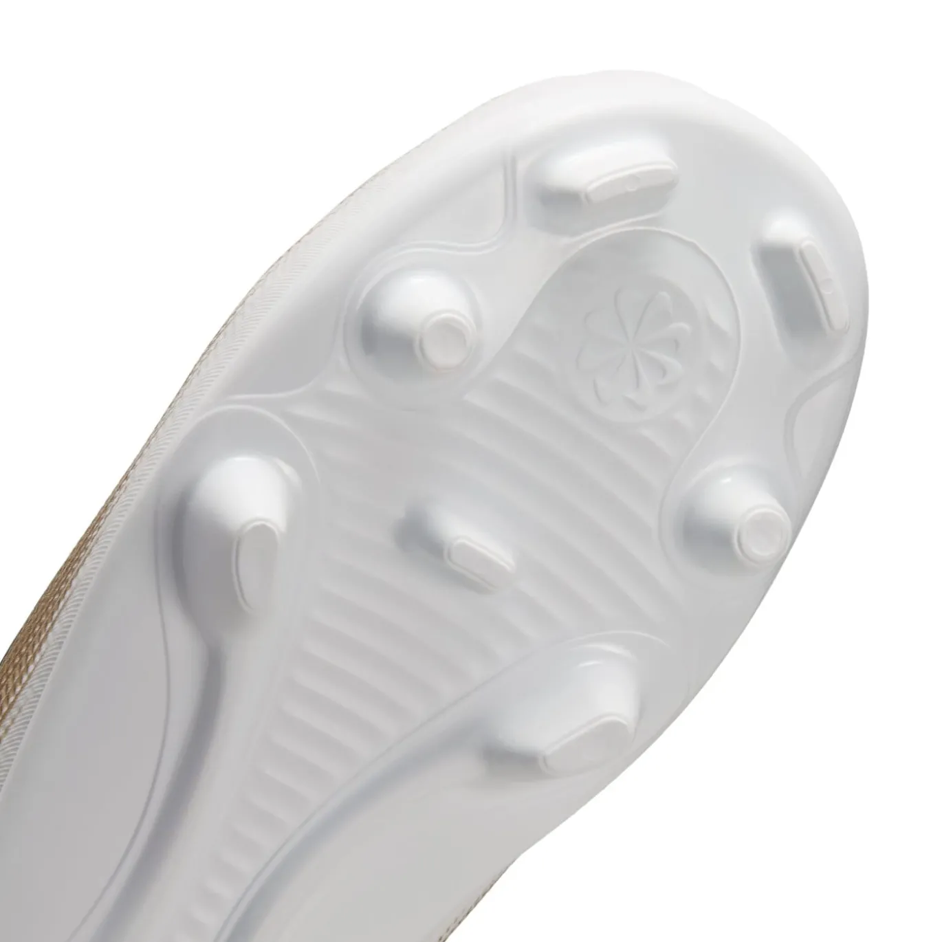 Nike Mercurial Superfly 11 Mbappé Club Gras / Kunstgras Voetbalschoenen (MG) Peuters/Kleuters Goud Groen Wit