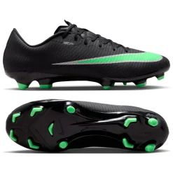 Nike Mercurial Vapor 17 Academy Gras / Kunstgras Voetbalschoenen (MG) Zwart Felgroen Zilvergrijs