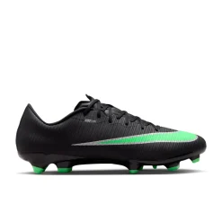 Nike Mercurial Vapor 17 Academy Gras / Kunstgras Voetbalschoenen (MG) Zwart Felgroen Zilvergrijs