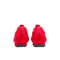 Nike Mercurial Vapor 17 Academy IJzeren-Nop Voetbalschoenen (SG) Anti-Clog Felrood Zwart Goud