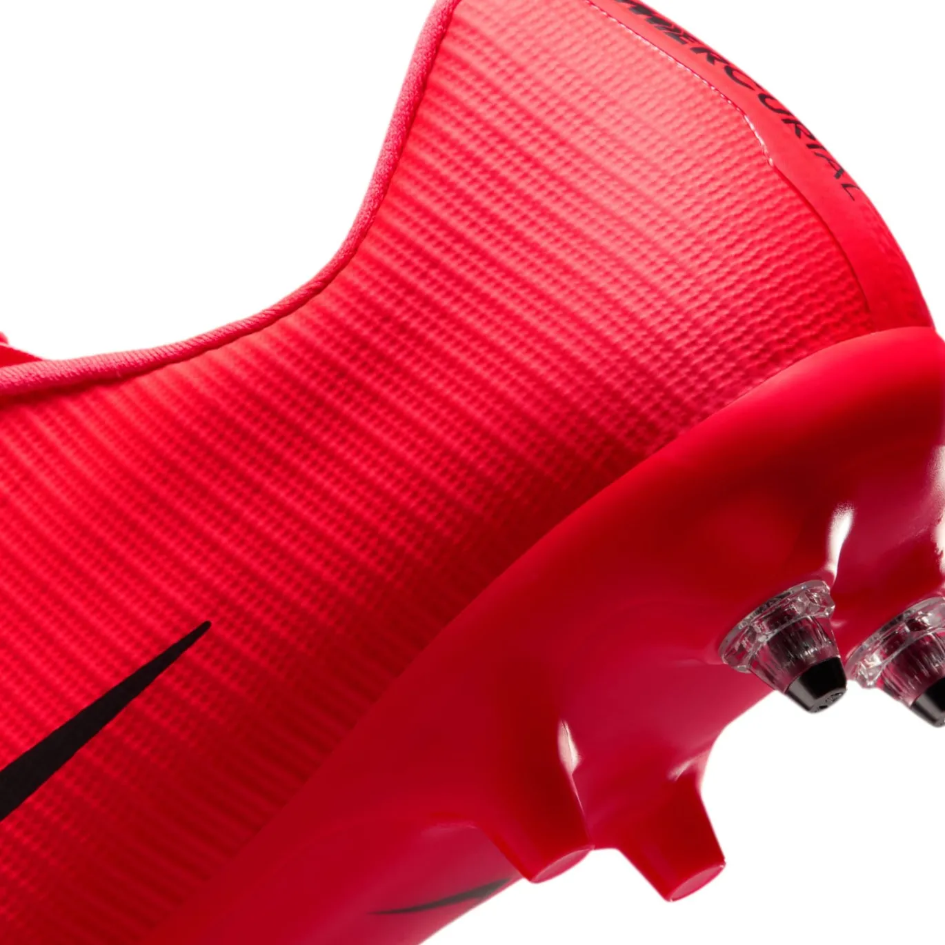 Nike Mercurial Vapor 17 Academy IJzeren-Nop Voetbalschoenen (SG) Anti-Clog Felrood Zwart Goud