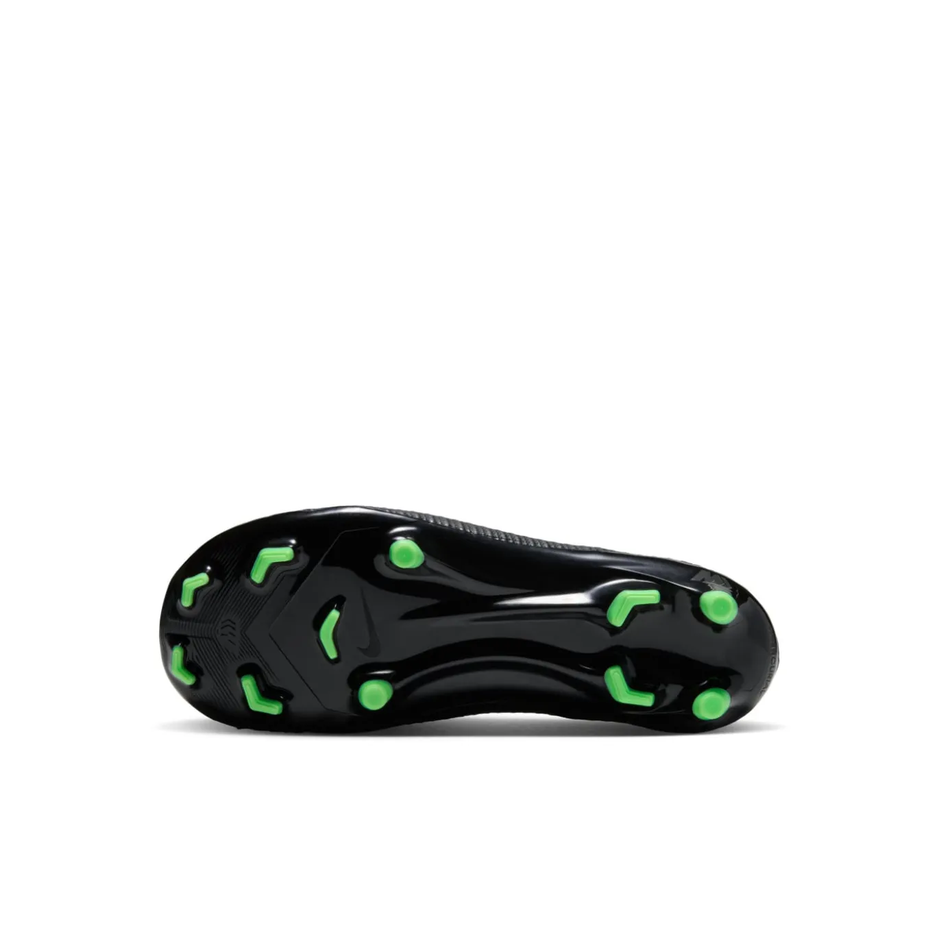 Nike Mercurial Vapor 17 Academy Gras / Kunstgras Voetbalschoenen (MG) Peuters/Kleuters Zwart Felgroen Zilvergrijs