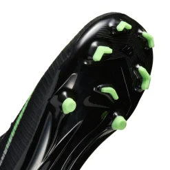 Nike Mercurial Vapor 17 Academy Gras / Kunstgras Voetbalschoenen (MG) Peuters/Kleuters Zwart Felgroen Zilvergrijs