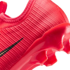 Nike Mercurial Vapor 17 Academy Gras / Kunstgras Voetbalschoenen (MG) Peuters/Kleuters Felrood Zwart Goud