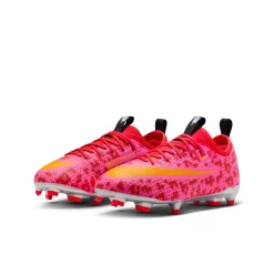 Nike Mercurial Vapor 17 Academy x LEGO® Gras Voetbalschoenen (FG) Kids Rood Roze Oranje