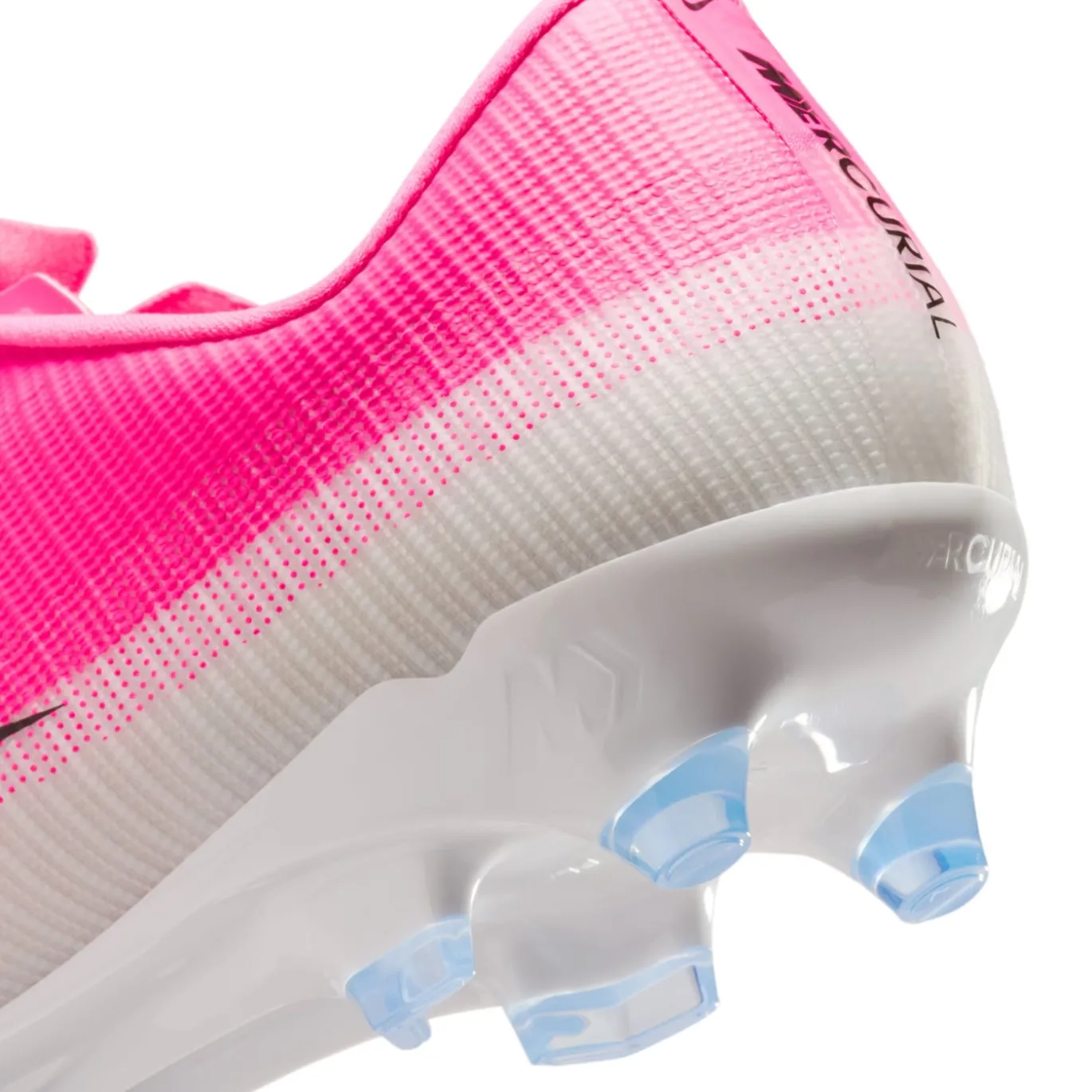 Nike Mercurial Vapor 17 Academy Gras / Kunstgras Voetbalschoenen (MG) Felroze Wit Zwart