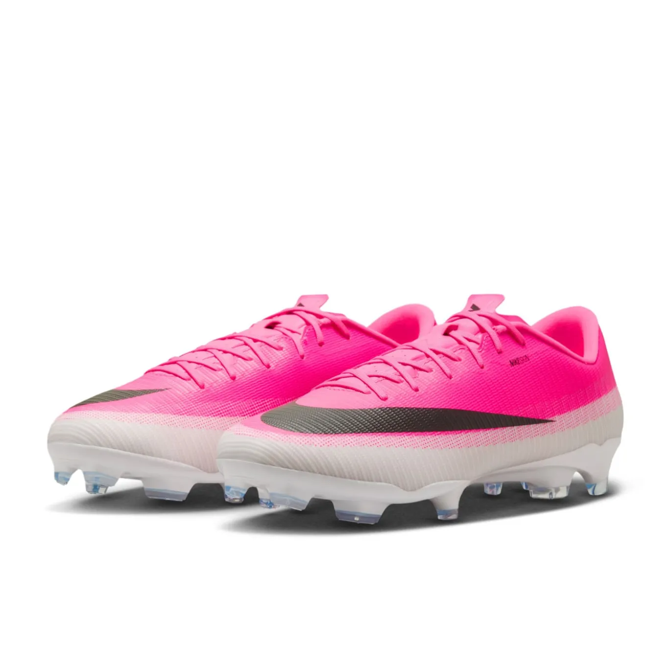 Nike Mercurial Vapor 17 Academy Gras / Kunstgras Voetbalschoenen (MG) Felroze Wit Zwart