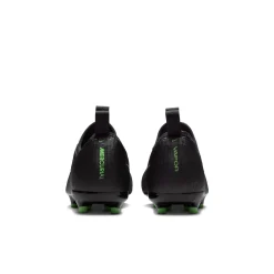 Nike Mercurial Vapor 17 Academy Gras / Kunstgras Voetbalschoenen (MG) Kids Zwart Felgroen Zilvergrijs