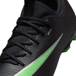 Nike Mercurial Vapor 17 Academy Gras / Kunstgras Voetbalschoenen (MG) Kids Zwart Felgroen Zilvergrijs