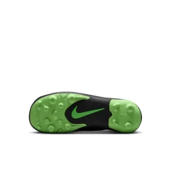 Nike Mercurial Vapor 17 Club Flex Gras / Kunstgras Voetbalschoenen (MG) Kids Zwart Felgroen Zilvergrijs