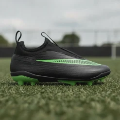 Nike Mercurial Vapor 17 Club Flex Gras / Kunstgras Voetbalschoenen (MG) Kids Zwart Felgroen Zilvergrijs