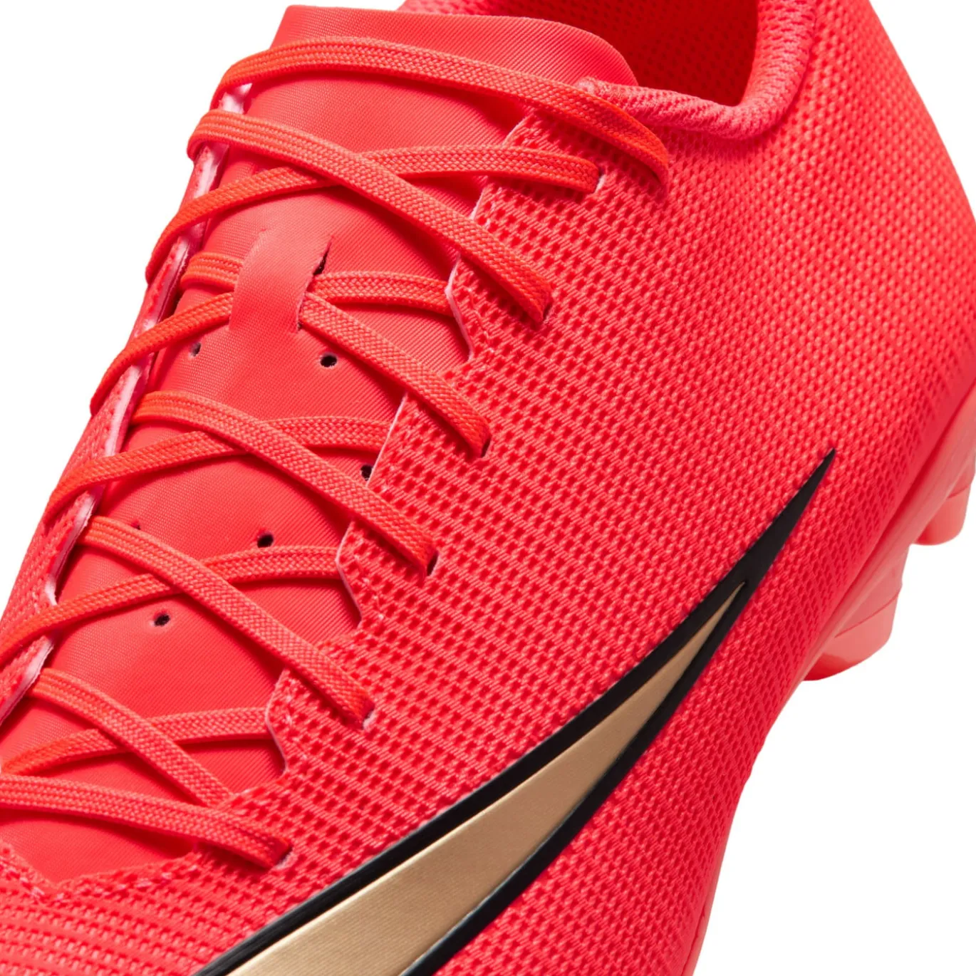 Nike Mercurial Vapor 17 Club Gras / Kunstgras Voetbalschoenen (MG) Felrood Zwart Goud